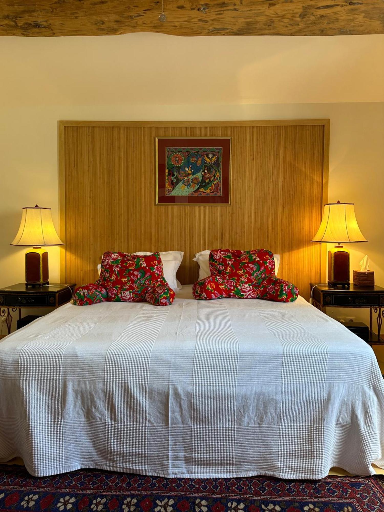 Bed and Breakfast La Cour Carree Rustrel Exterior foto