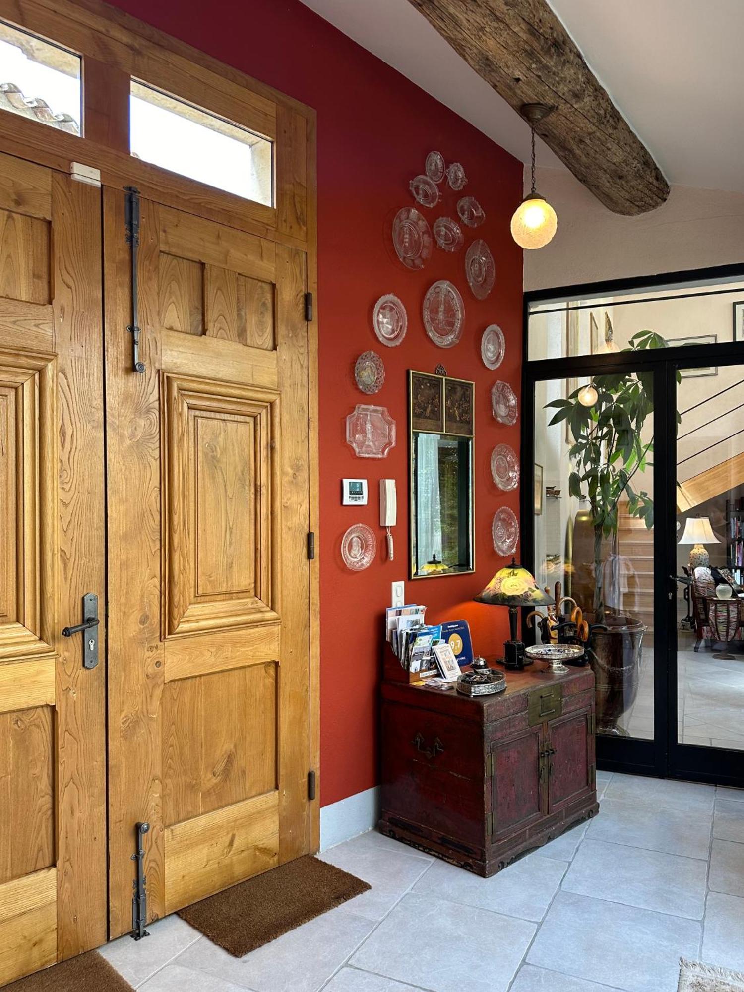 Bed and Breakfast La Cour Carree Rustrel Exterior foto